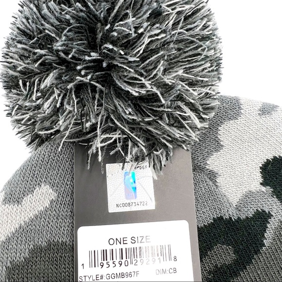 NBA Ultra Game Chicago Bulls Salute to Service Camouflage Winter Knit Cap Beanie - Picture 7 of 7